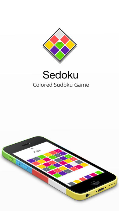 Sedoku - Colored Sudoku Game screenshot 1