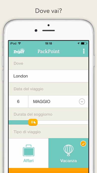 PackPoint Premium Schermata dell'app