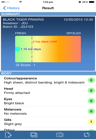 Australian Seafood Quality Index screenshot 2