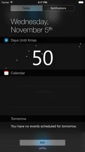 Days Until Xmas screenshot #2 for iPhone