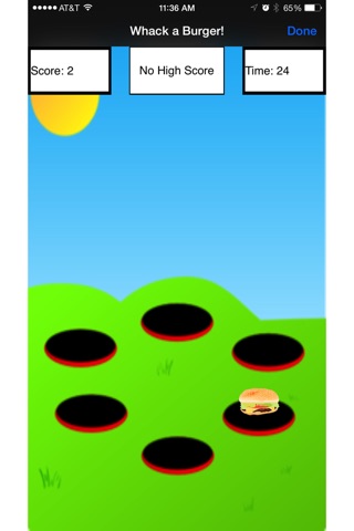 Whack a Burger! screenshot 2