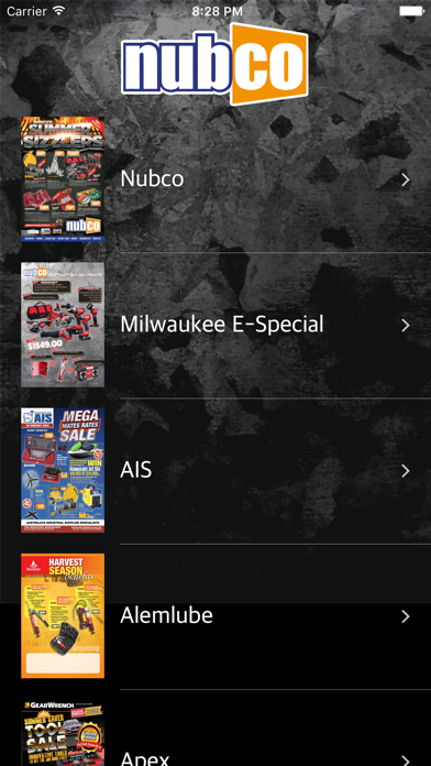 Screenshot #1 pour Nubco Catalogue