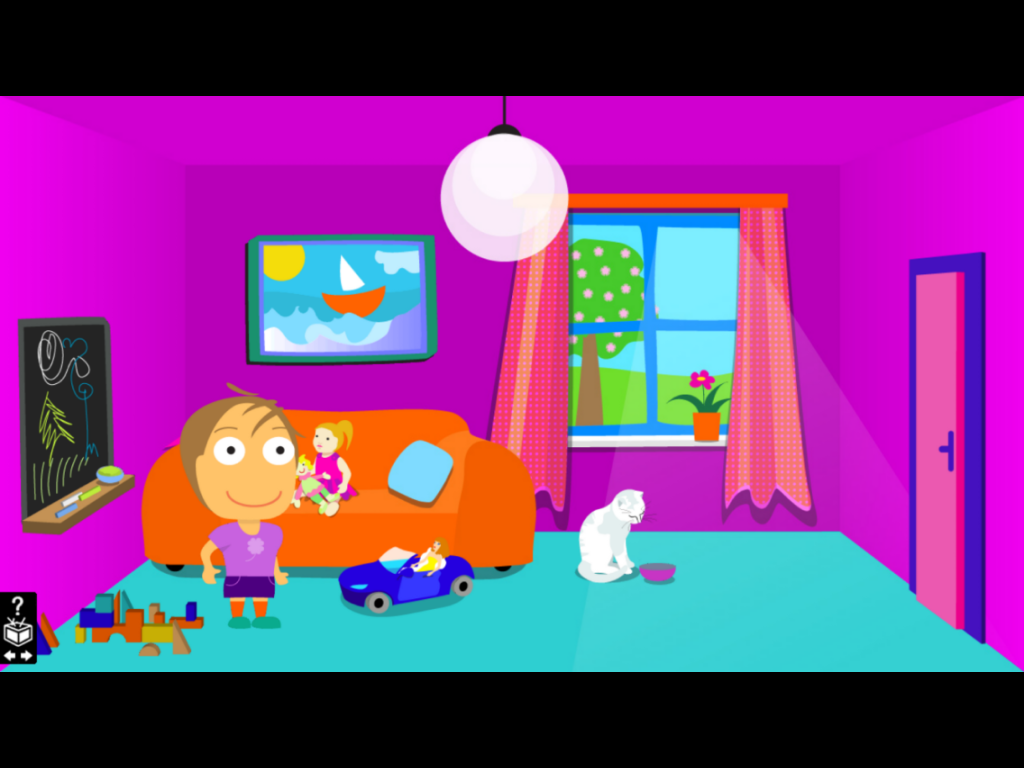 Boy and Cat - for Children
