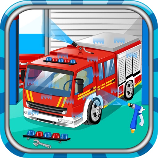 Emergency car wash - Car salon and spa game icon