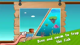 Game screenshot Hooky Worm The challenging Game to get coins and catch a fish For Kids. hack