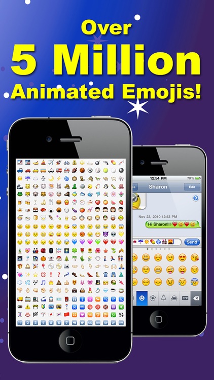 3D Animations + Emoji for MMS Text Messaging with 500,000+ Animated Emoticons for iPhone and iPad