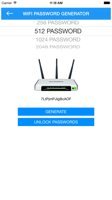 Screenshot #2 pour WIFI PASSWORD GENERATOR