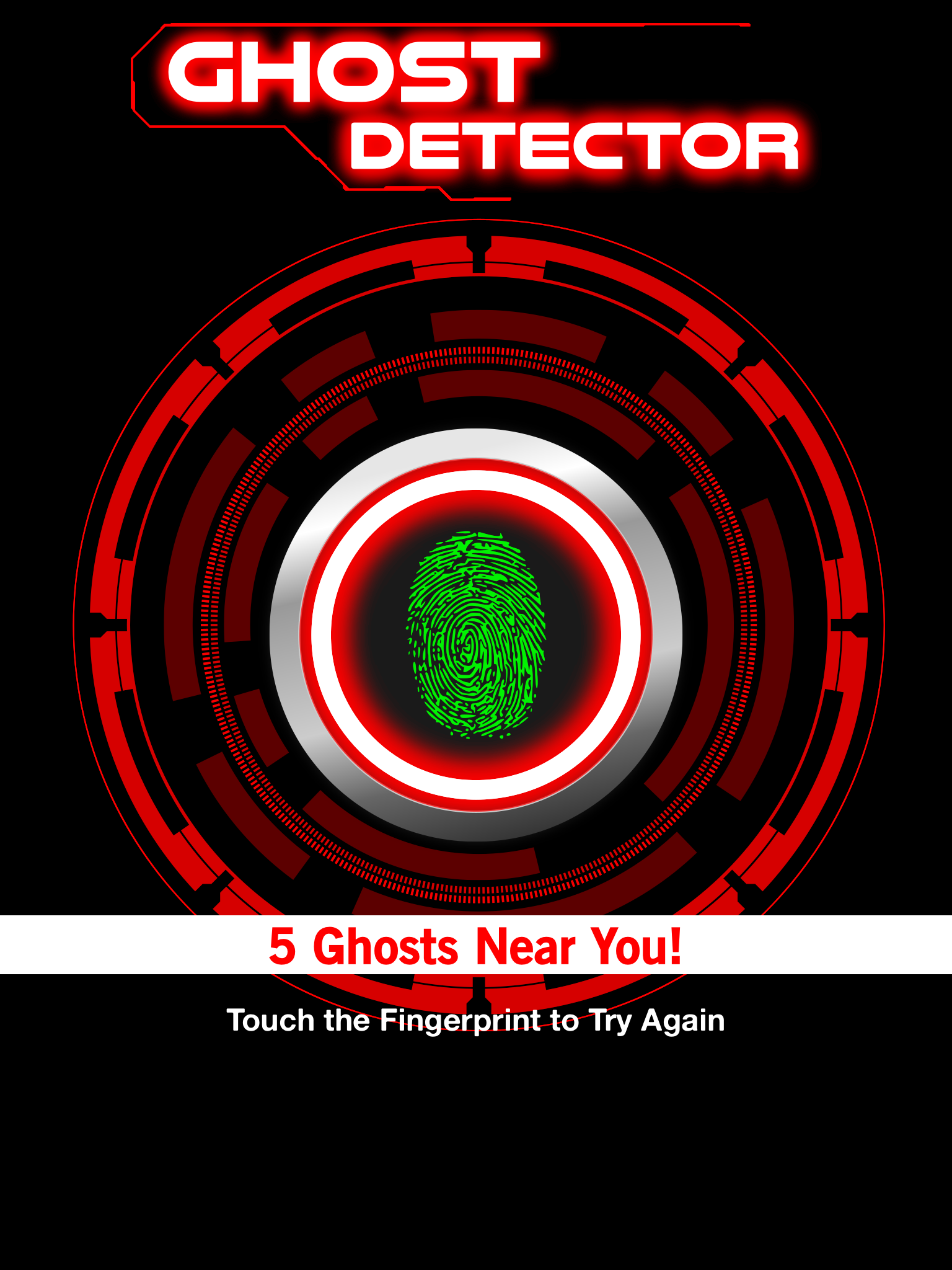 Ghost Detector - Ghost Finder Fingerprint Scanner screenshot 6