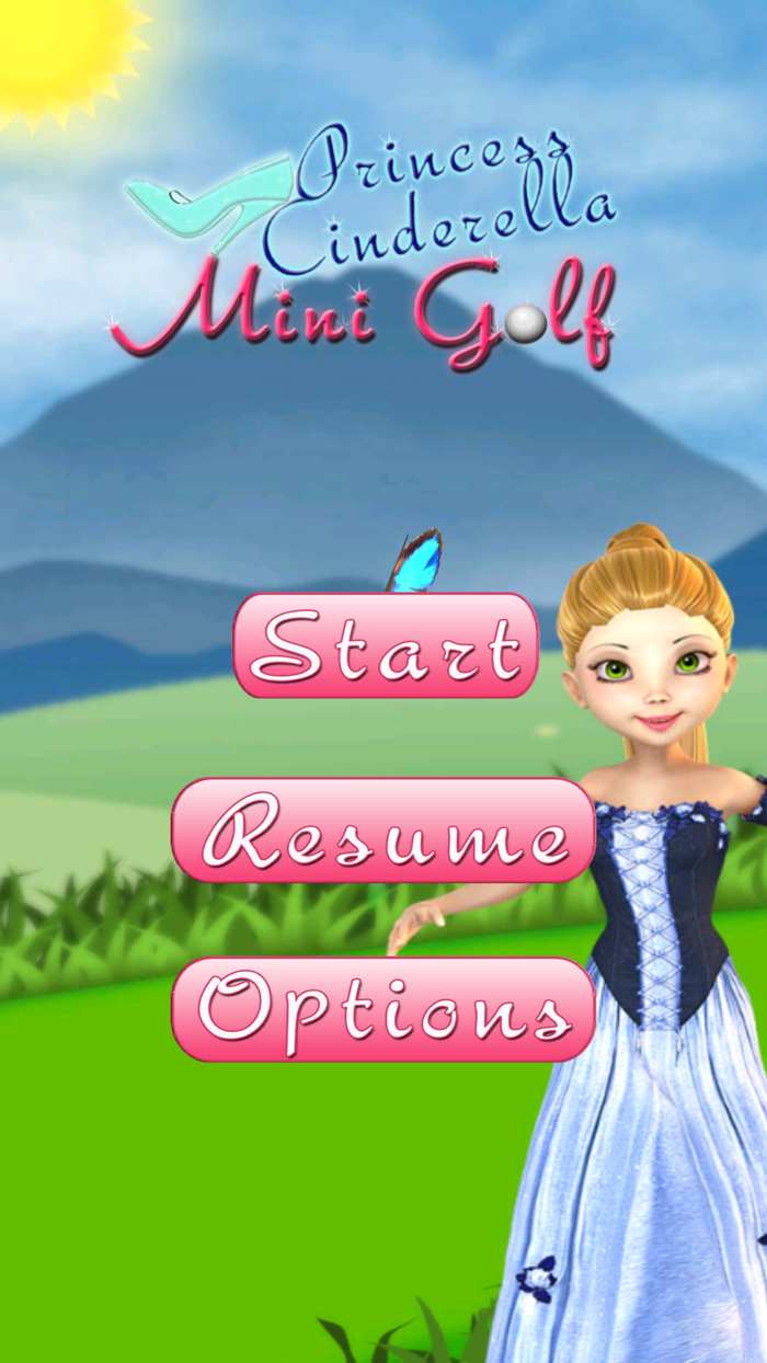 Princess Cinderella Mini Golf