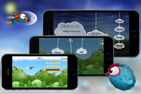 Jetpack Dodo Wonderland ( Winter Special ) screenshot 2