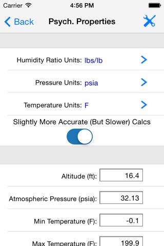 HVAC Psychrometric Plus screenshot 3