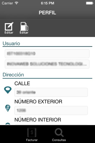 Facturatugasolina screenshot 2