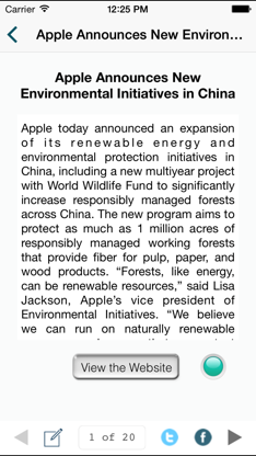 Simple RSS Reader screenshot 3