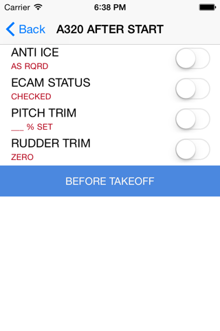 A320 Checklist screenshot 3