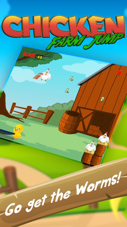 Chicken Farm Jump: Worm Warrior Heroes
