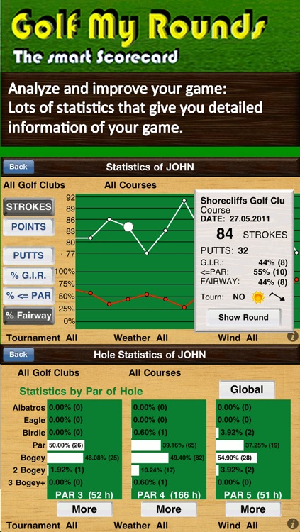 Golf My Rounds LITE screenshot-3