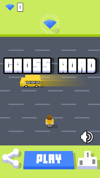 Cross Road Don't Crash 3D - Endless Arcade Games