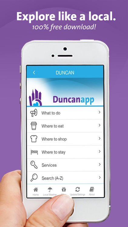 Duncan App - British Columbia - Local Business & Travel Guide