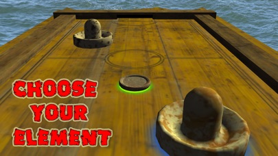 Air Hockey - War of Elements iPhone screenshot
