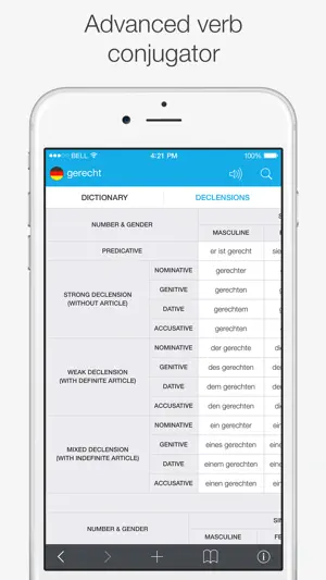 German – English Dictionary screenshot 2
