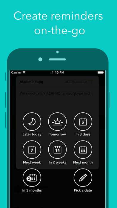Stack AI - Manage your relationships on-the-go iPhone screenshot 3 - Business app