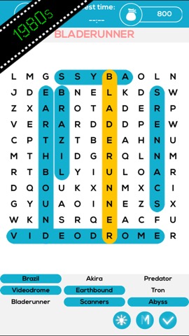 Sci-Fi Movie Word Search Unlimited Free Puzzleのおすすめ画像2