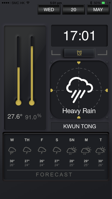 Screenshot #1 pour My HK Weather