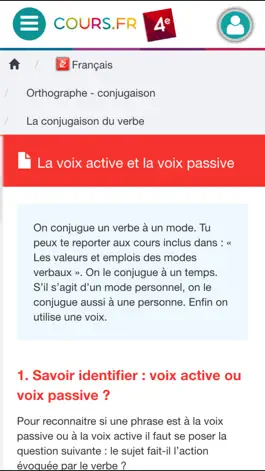 Game screenshot Cours.fr 4e hack