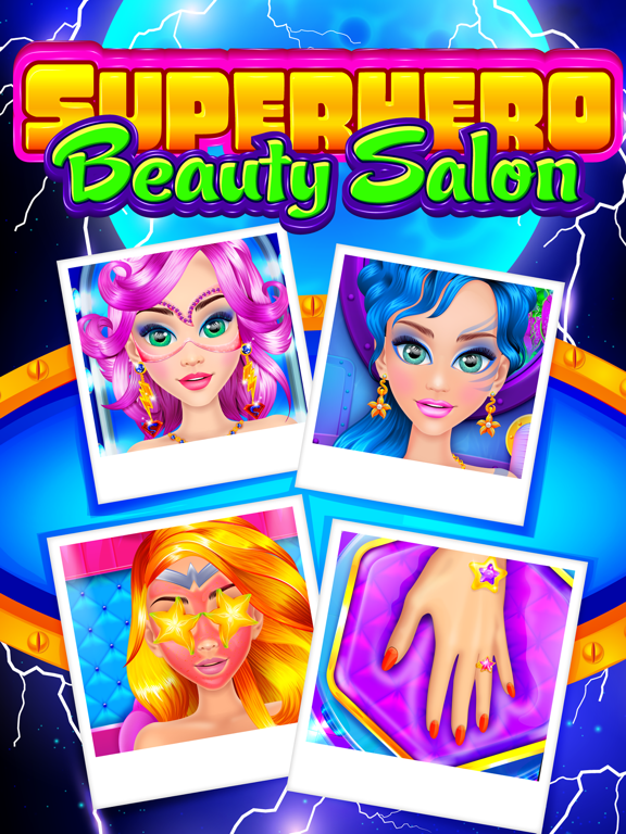 Screenshot #4 pour Superhero Beauty Salon - Makeup, Dressup & Kid Spa