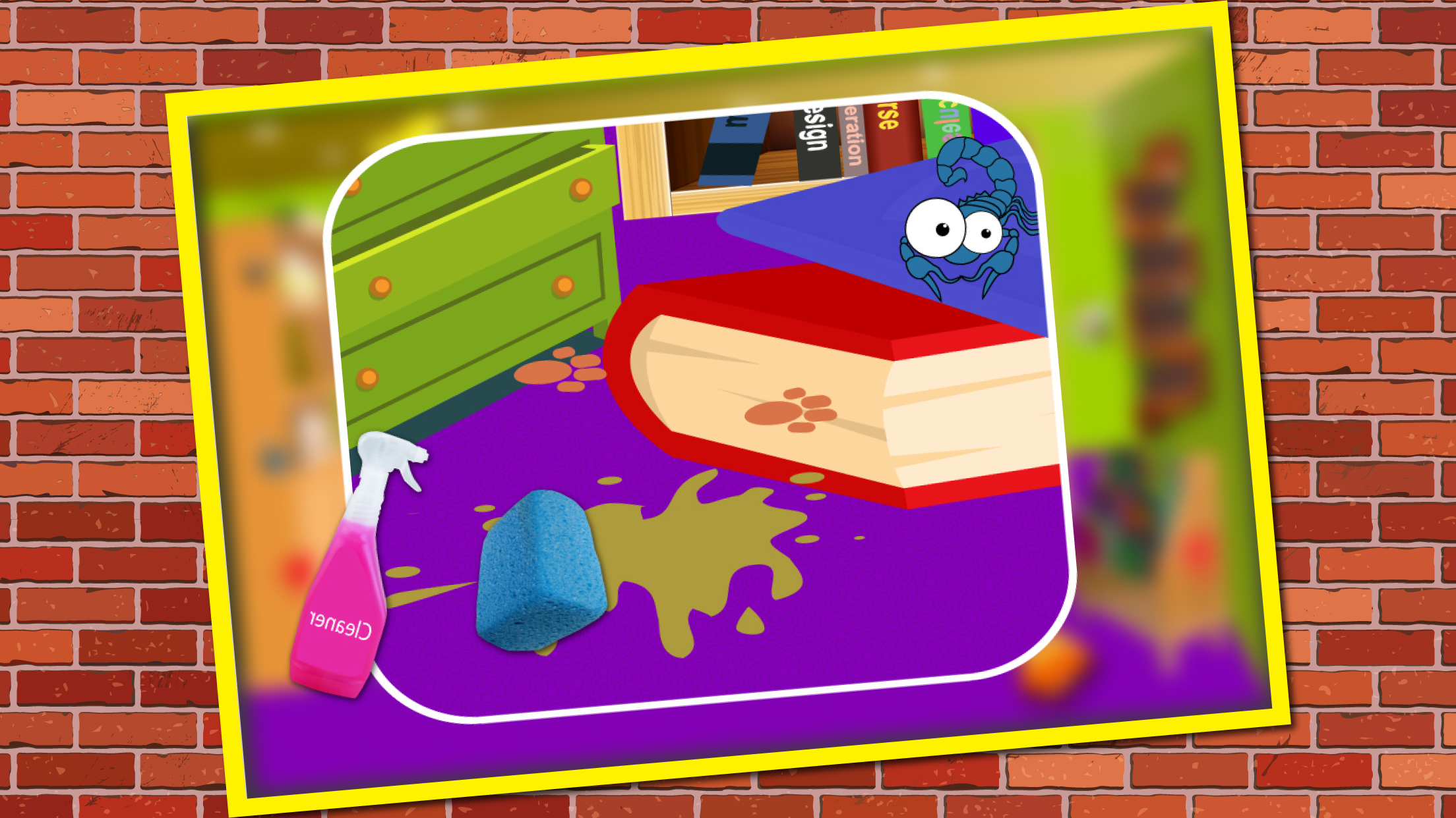 Bookshop cleanup & decoration - Crazy book store makeover & shop cleaning game