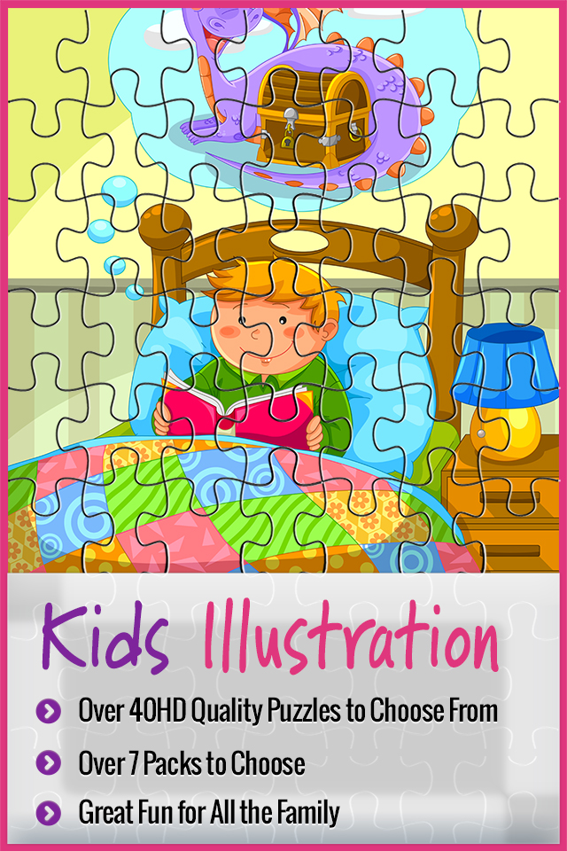 Jig-Saw Puzzle Games for Kids Toddlers and Family - Free Daily Puzzle