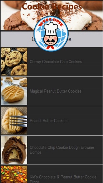 Screenshot #1 pour recettes de biscuits faciles gratuits - petit déjeuner sain ou recette pour le souper