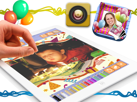 Screenshot #4 pour Cadres photo de Joyeux anniversaire