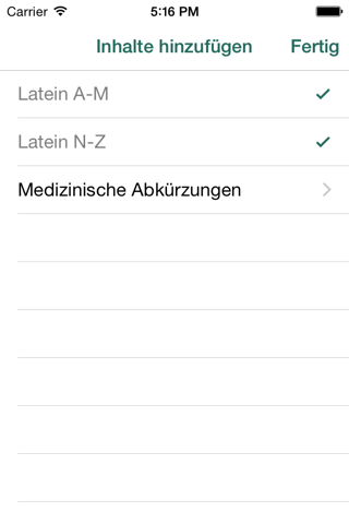 Medizinisches Latein und Abkürzungen Lernkarten screenshot 2