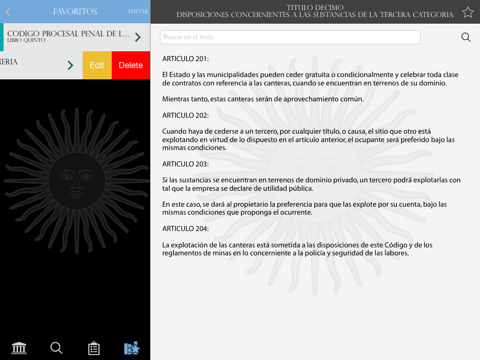 Screenshot #4 pour Legislación de Argentina