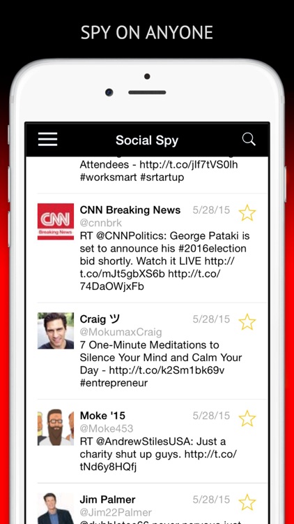 Social Spy Full - The ultimate anonymous spying app for Twitter.