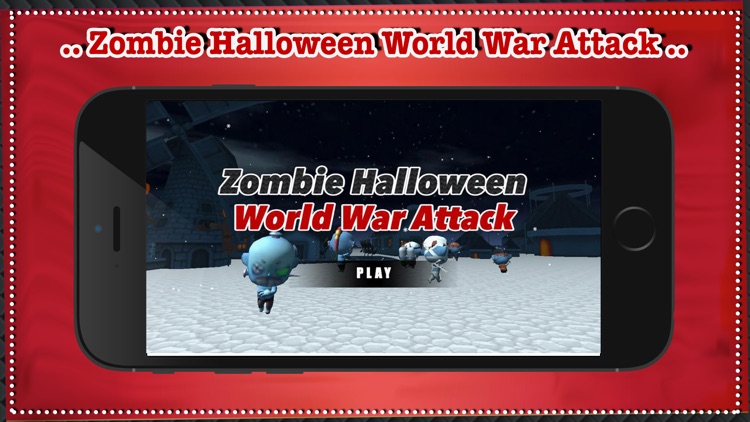 Zombie Halloween World War Attack - best strategy rpg shooting survival free game