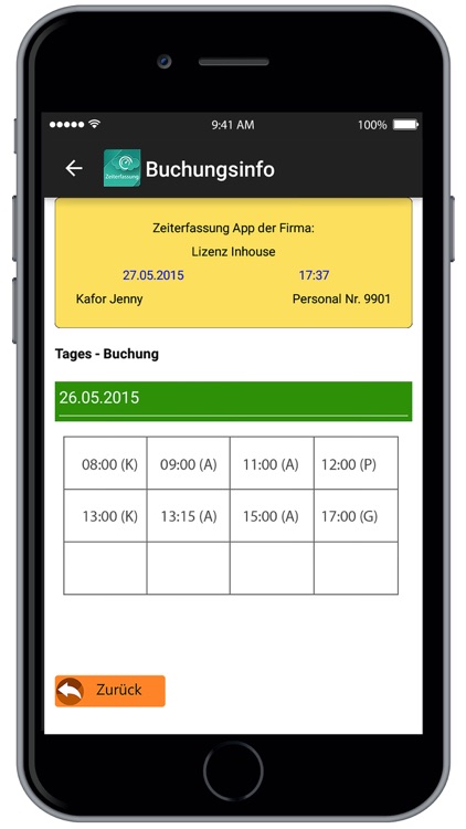 Krutec Zeiterfassung By Krutec Softcon Gmbh