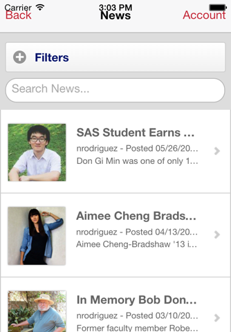 Singapore American School Alumni screenshot 3