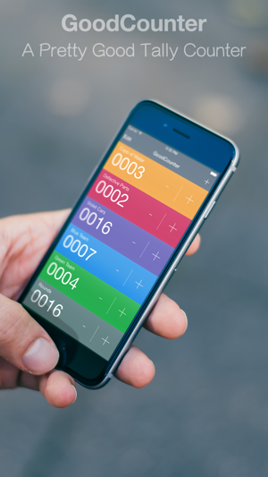 ‎GoodCounter – A Pretty Good Tally Counter Screenshot