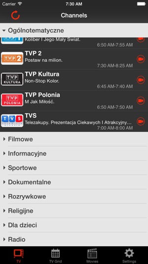 Polsky.TV Mobile dans l'App Store