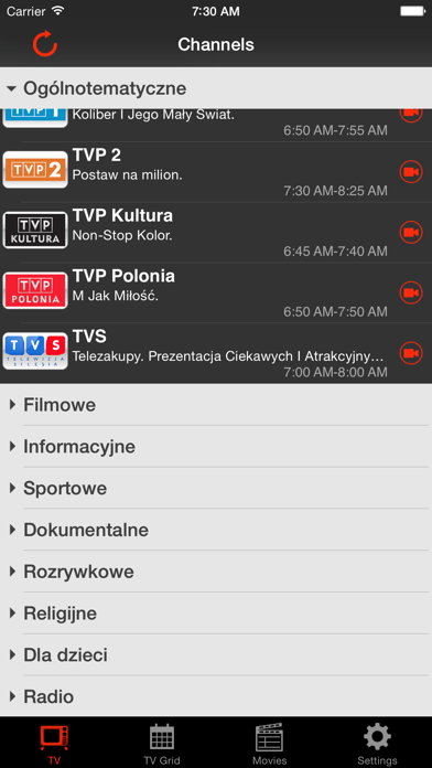 Polsky.TV Mobile Screenshot