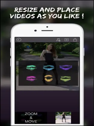 스크린샷 4 Video Blender Free : Blend any two videos or movie clips together instantly! iphone