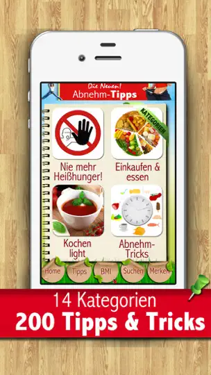 Screenshot von Abnehm-Tipps - Abnehmen Und Schlank Bleiben Ohne Diät auf dem iPhone 2