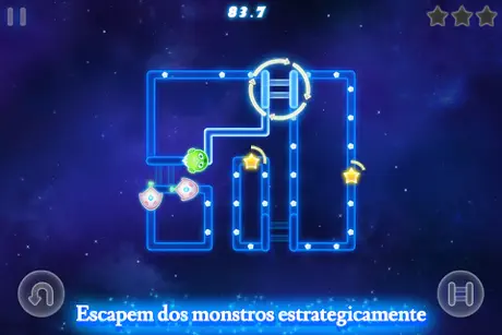 Glow Monsters: labirinto jogo