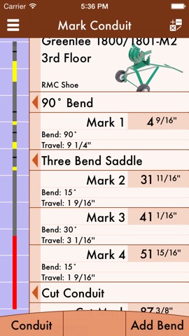 RIGID: Conduit Bending Calculatorのおすすめ画像2