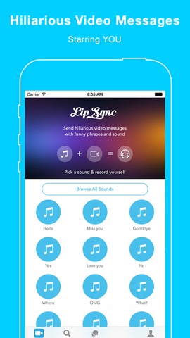 Lip Sync - Dub video selfies with your favorite soundsのおすすめ画像2