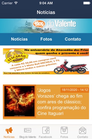 Blog do Valente screenshot 2