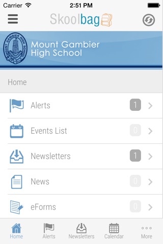 Mount Gambier High School - Skoolbag screenshot 2