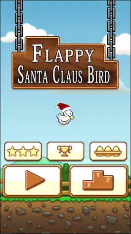 Game screenshot Flappy Santa Claus Bird - Flappy Санта-Клауса птицу. Невозможного Рождество летать приключение! mod apk